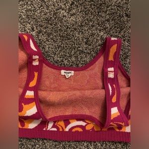 pink garage tank top